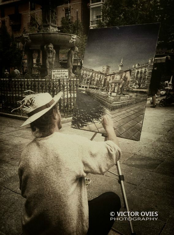 The artist - Granada - Bib Rambla